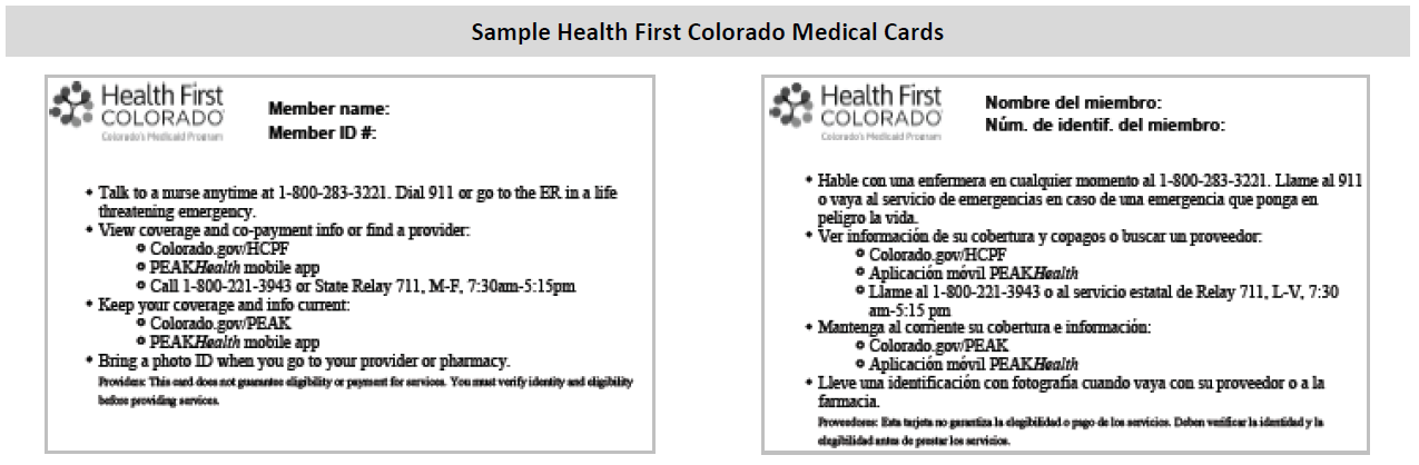 Medicaid Eligibility Chart Colorado